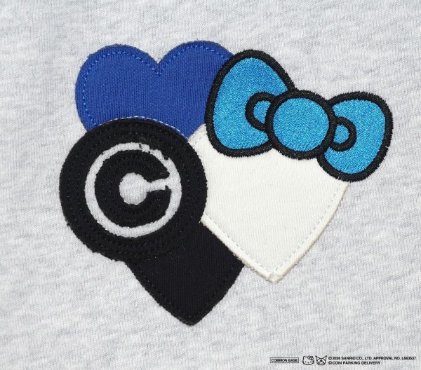 画像3: COIN PARKING DELIVERY × SANRIO CHARACTERS (PATCHWORK SWEAT PANTS) H.GREY (3)