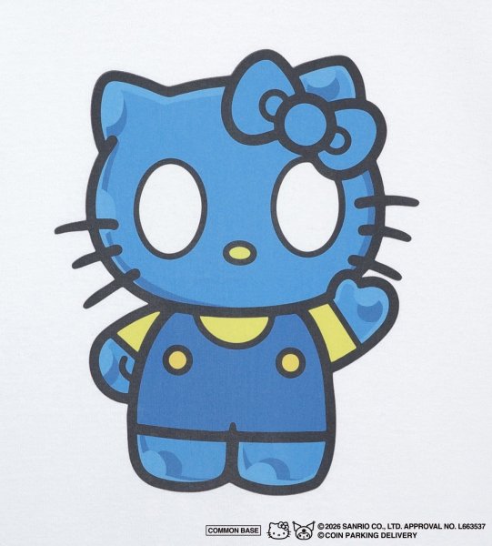 画像2: COIN PARKING DELIVERY × SANRIO CHARACTERS (PRINT S/S TEE) WHITE (2)