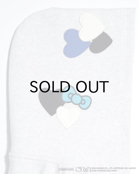 画像3: COIN PARKING DELIVERY × SANRIO CHARACTERS (ZIP SWEAT HOODIE) H.GREY (3)