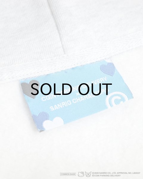 画像10: COIN PARKING DELIVERY × SANRIO CHARACTERS (ZIP SWEAT HOODIE) H.GREY (10)