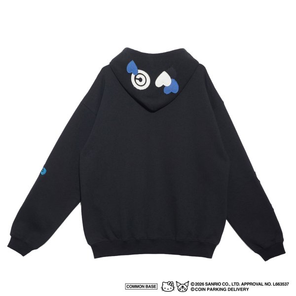 画像2: COIN PARKING DELIVERY × SANRIO CHARACTERS (ZIP SWEAT HOODIE) BLACK (2)