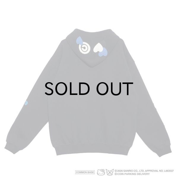画像2: COIN PARKING DELIVERY × SANRIO CHARACTERS (ZIP SWEAT HOODIE) BLACK (2)