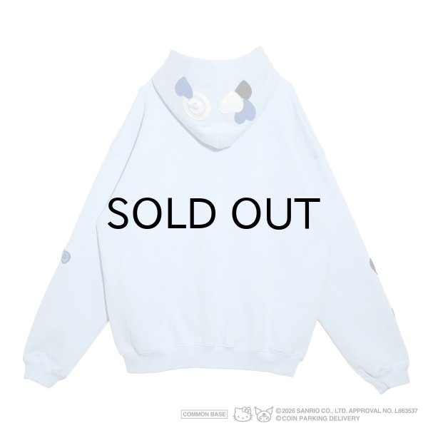 画像2: COIN PARKING DELIVERY × SANRIO CHARACTERS (ZIP SWEAT HOODIE) L.BLUE (2)