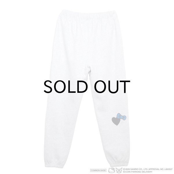 画像2: COIN PARKING DELIVERY × SANRIO CHARACTERS (PATCHWORK SWEAT PANTS) H.GREY (2)