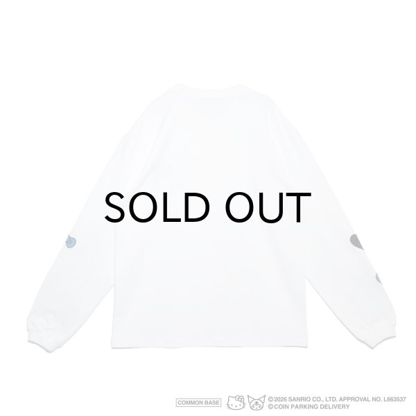 画像2: COIN PARKING DELIVERY × SANRIO CHARACTERS (PATCHWORK L/S TEE) WHITE (2)
