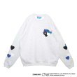 画像1: COIN PARKING DELIVERY × SANRIO CHARACTERS (PATCHWORK SWEATSHIRT) H.GREY (1)