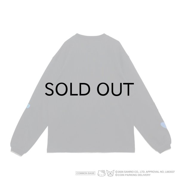 画像2: COIN PARKING DELIVERY × SANRIO CHARACTERS (PATCHWORK L/S TEE) BLACK (2)