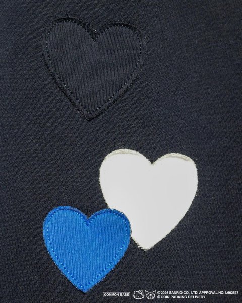 画像3: COIN PARKING DELIVERY × SANRIO CHARACTERS (ZIP SWEAT HOODIE) BLACK (3)