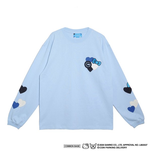 画像1: COIN PARKING DELIVERY × SANRIO CHARACTERS (PATCHWORK L/S TEE) L.BLUE (1)