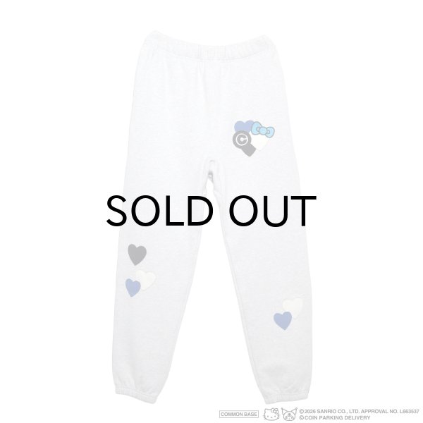 画像1: COIN PARKING DELIVERY × SANRIO CHARACTERS (PATCHWORK SWEAT PANTS) H.GREY (1)