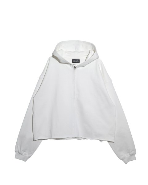 画像1: NISHIMOTO IS THE MOUTH (WIDE ZIP SWEAT HOODIE) WHITE (1)
