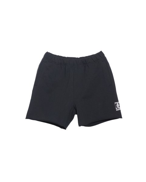 画像1: NISHIMOTO IS THE MOUTH (WIDE SWEAT SHORTS) BLACK (1)