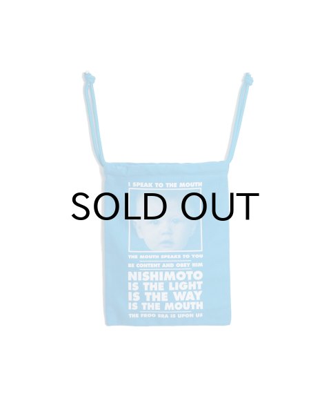 画像2: NISHIMOTO IS THE MOUTH (BIG DRAWSTRING BAG) BLUE (2)
