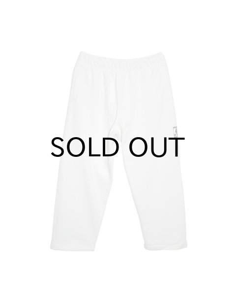 画像1: NISHIMOTO IS THE MOUTH (WIDE SWEAT PANTS) WHITE (1)