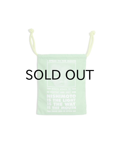画像2: NISHIMOTO IS THE MOUTH (BIG DRAWSTRING BAG) GREEN (2)