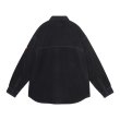 画像2: C.E (BRUSHED COTTON DESIGN BIG SHIRT) BLACK (2)