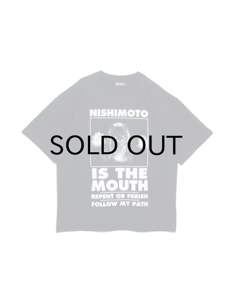 画像1: NISHIMOTO IS THE MOUTH (S/S TEE) BLACK -30% OFF- (1)