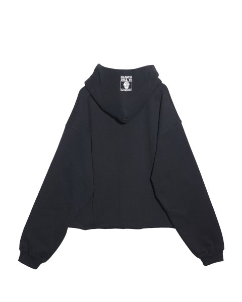 画像2: NISHIMOTO IS THE MOUTH (WIDE ZIP SWEAT HOODIE) BLACK (2)