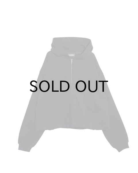 画像1: NISHIMOTO IS THE MOUTH (WIDE ZIP SWEAT HOODIE) BLACK (1)