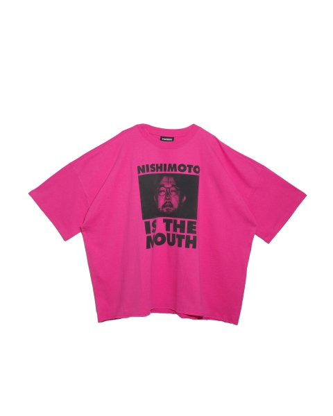 画像1: NISHIMOTO IS THE MOUTH (WIDE S/S TEE) PINK (1)
