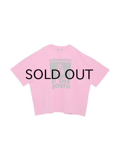 画像1: NISHIMOTO IS THE MOUTH (WIDE S/S TEE) PINK (1)
