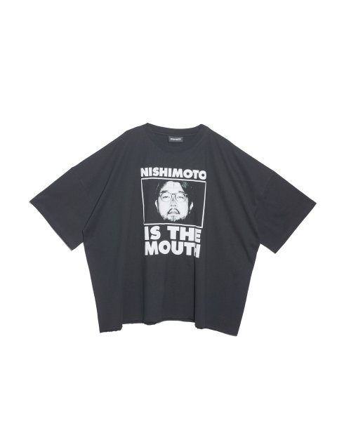 画像1: NISHIMOTO IS THE MOUTH (WIDE S/S TEE) BLACK (1)