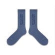 画像3: BLACK EYE PATCH (HWC SOCKS) BLUE (3)
