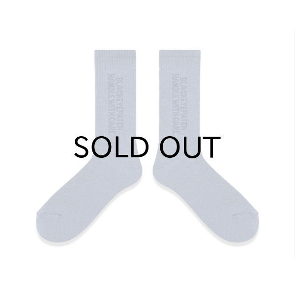 画像3: BLACK EYE PATCH (HWC SOCKS) BLUE (3)