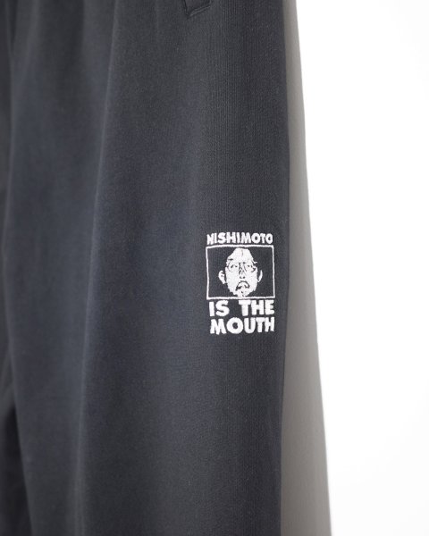 画像3: NISHIMOTO IS THE MOUTH (WIDE SWEAT PANTS) BLACK (3)