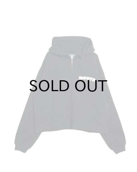 画像1: NISHIMOTO IS THE MOUTH (WIDE ZIP SWEAT HOODIE) BLACK (1)