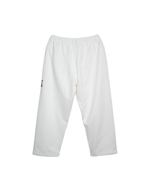 画像2: NISHIMOTO IS THE MOUTH (WIDE SWEAT PANTS) WHITE (2)