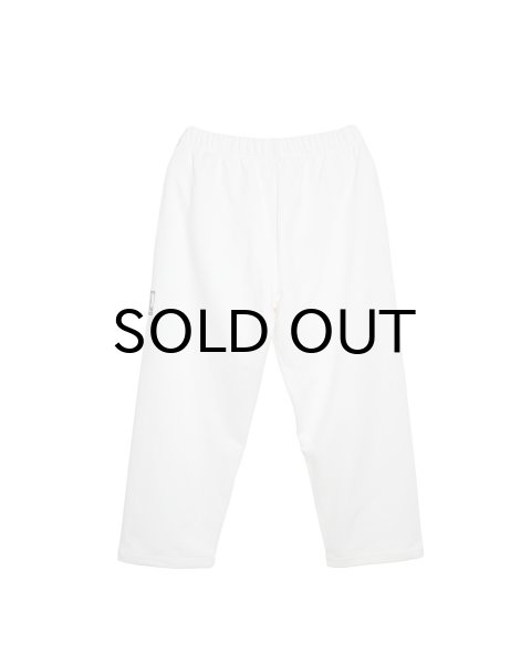 画像2: NISHIMOTO IS THE MOUTH (WIDE SWEAT PANTS) WHITE (2)