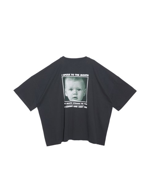 画像2: NISHIMOTO IS THE MOUTH (WIDE S/S TEE) BLACK (2)