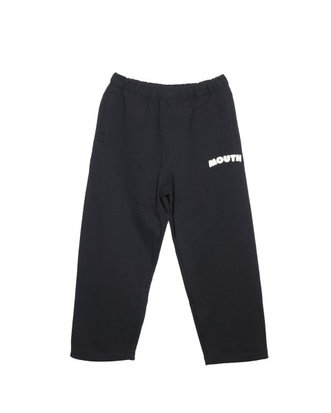 画像1: NISHIMOTO IS THE MOUTH (WIDE SWEAT PANTS) BLACK (1)