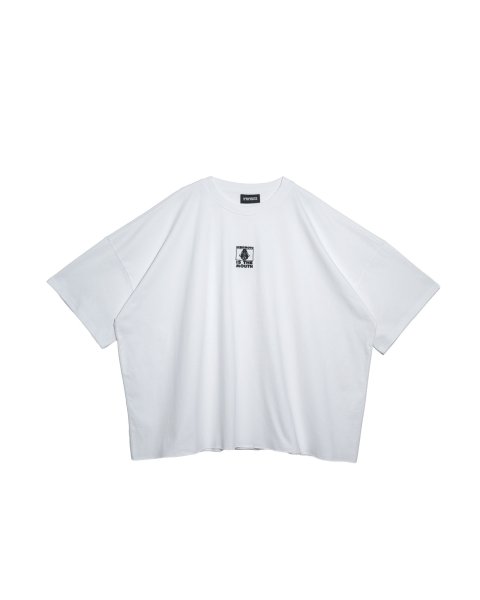 画像1: NISHIMOTO IS THE MOUTH (WIDE S/S TEE) WHITE (1)