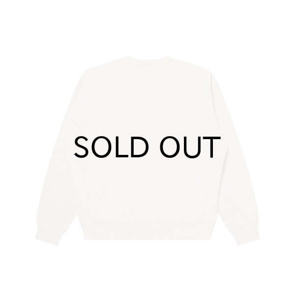 画像2: BLACK EYE PATCH (KAMON CREW SWEAT) OFF WHITE (2)