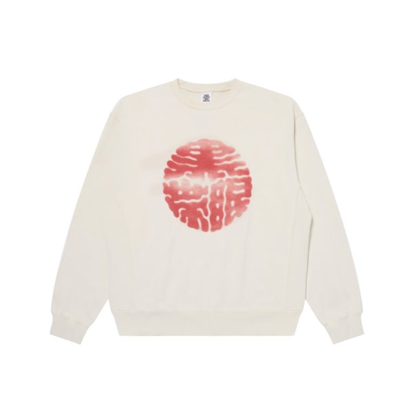 画像1: BLACK EYE PATCH (KAMON CREW SWEAT) OFF WHITE (1)