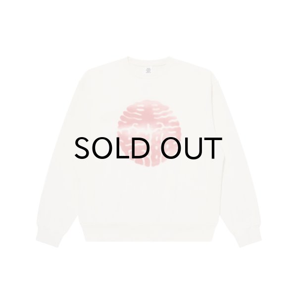 画像1: BLACK EYE PATCH (KAMON CREW SWEAT) OFF WHITE (1)