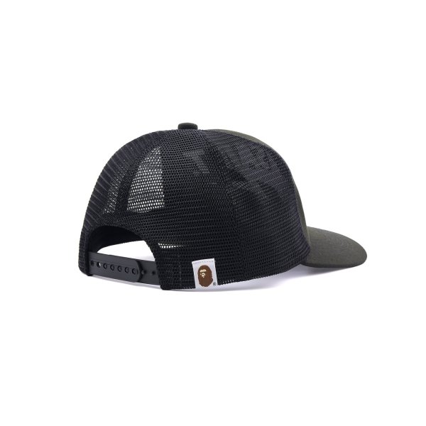 画像3: SAINT Mxxxxxx (BAPE_MESH CAP) BLACK (3)