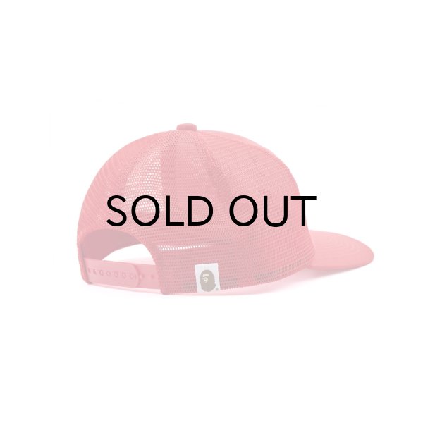 画像3: SAINT Mxxxxxx (BAPE_MESH CAP) RED (3)