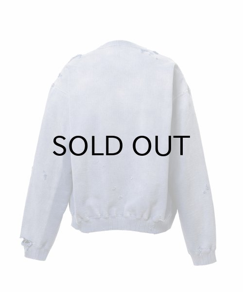 画像2: Maison MIHARA YASUHIRO (Sun Faded Like Sweatshirt) BLUE (2)
