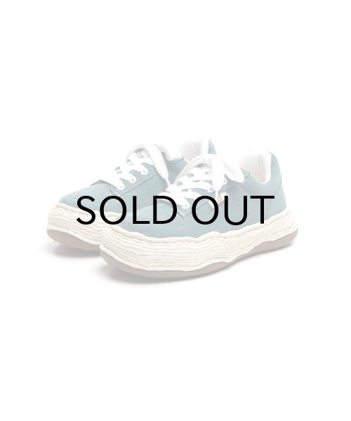 画像1: Maison MIHARA YASUHIRO ("OLIVER" OG DISTRESSED SOLE SUEDE LOW-TOP SNEAKER) BLUE (1)