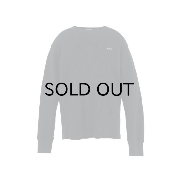 画像1: SAINT Mxxxxxx (THARMAL SHIRT_THARMAL) BLACK (1)