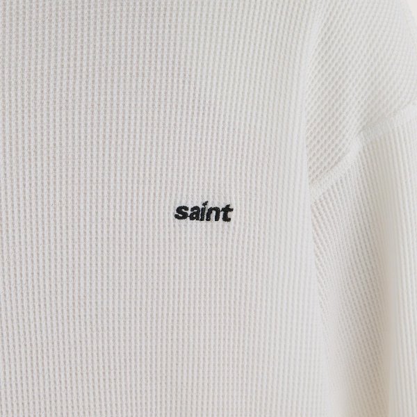 画像2: SAINT Mxxxxxx (THARMAL SHIRT_THARMAL) WHITE (2)