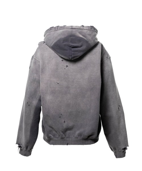 画像2: Maison MIHARA YASUHIRO (Sun Faded Like Hoodie) BLACK (2)