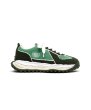 画像2: Maison MIHARA YASUHIRO ("LARRY" OG SOLE CHENILLE EMBROIDERY CANVAS LOW-TOP SNEAKER) GREEN (2)