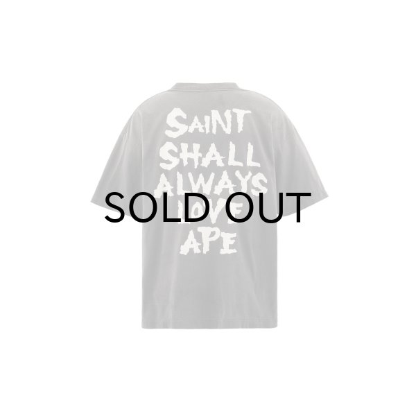 画像2: SAINT Mxxxxxx (BAPE_SS T-SHIRT_ALWAYS LOVE) BLACK (2)