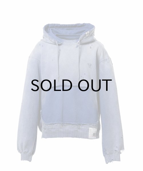 画像1: Maison MIHARA YASUHIRO (Sun Faded Like Hoodie) NAVY (1)