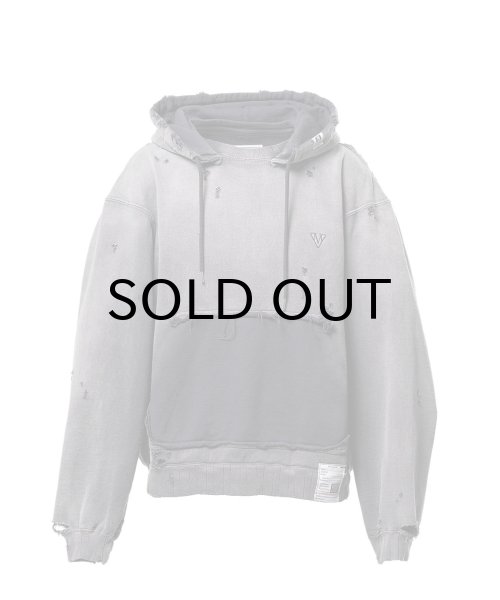 画像1: Maison MIHARA YASUHIRO (Sun Faded Like Hoodie) BLACK (1)