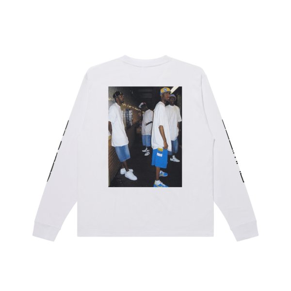 画像1: BLACK EYE PATCH (212 MAG PHOTO L/S TEE) WHITE (1)